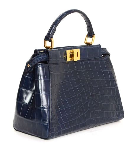 fendi crocodile tote bag|Bags .